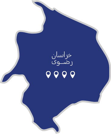 نقشه خراسان رضوی
